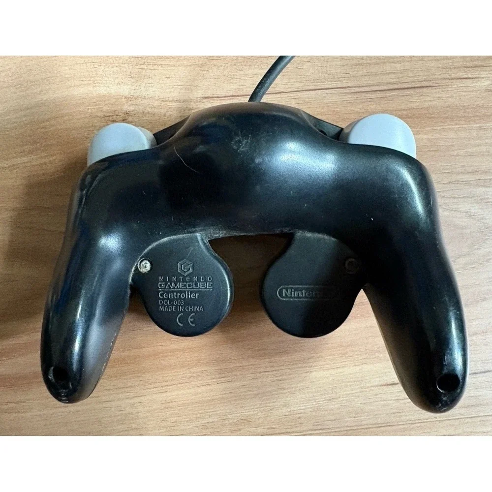 Nintendo GameCube Controller Black DOL-003 OEM Authentic Official
